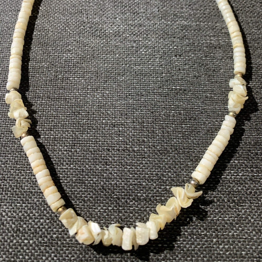 Puka shell necklace